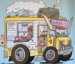 Mark Todd's Bubba Q truck in Food Trucks!