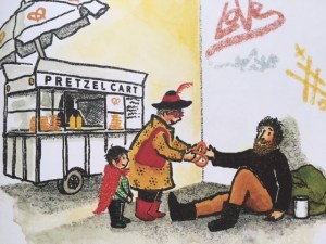 Nana and her grandson.