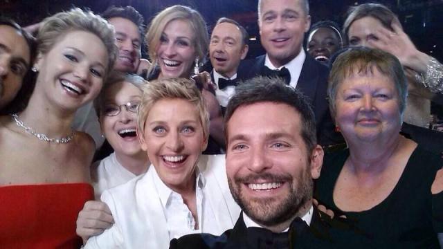 Leslie at the Oscars